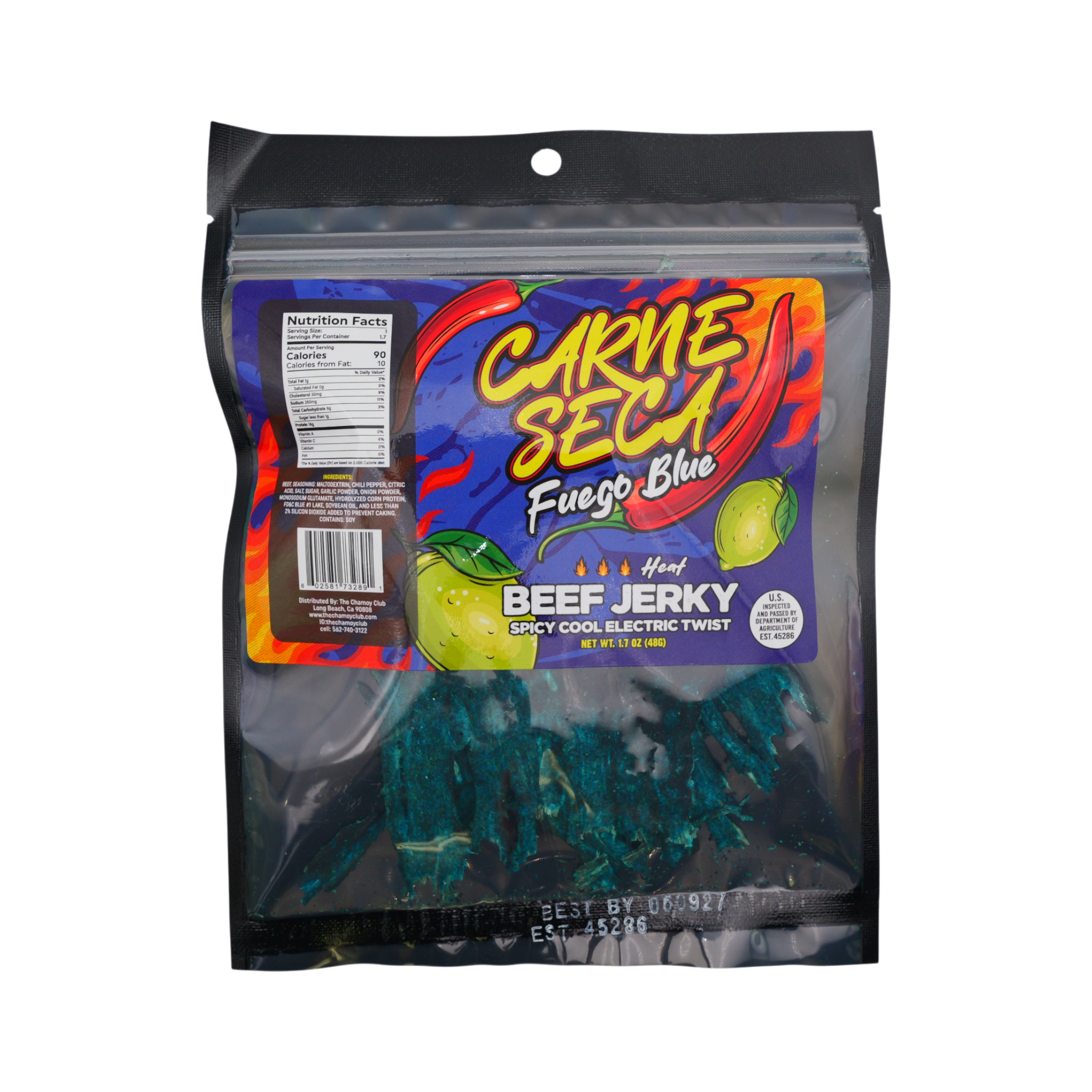 Carne Seca - Fuego Blue